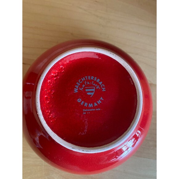 Waechtersbach Fun Factory Red Bowl & Mug – Germany – Replacement Dinnerware - Picture 8 of 10